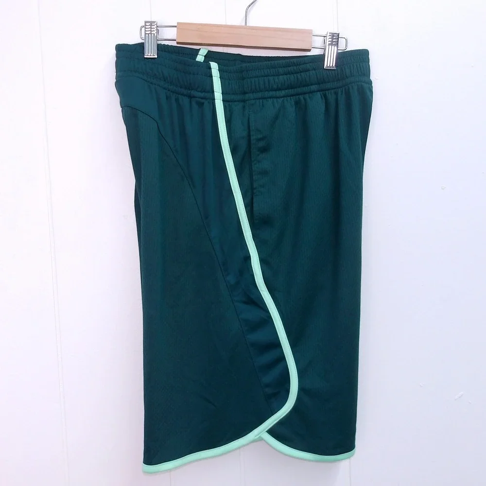 AND 1 Men's Green Basketball Shorts‎ Athletic Training Gym Workout Sz S /#9204